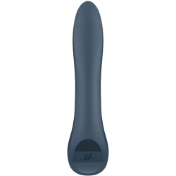 Satisfyer - Vibrateur Programme 12 Vibrations G-Spot Wave 4 Gris Foncé